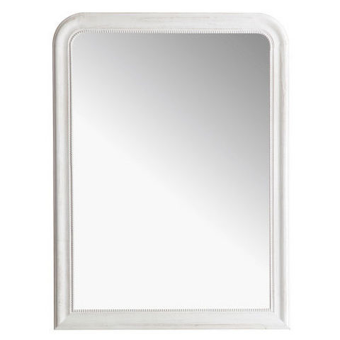 MAISONS DU MONDE - Mirror-MAISONS DU MONDE-Miroir Louis blanc 90x120