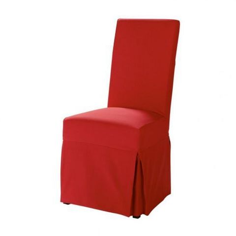 MAISONS DU MONDE - Loose chair cover-MAISONS DU MONDE-Housse rouge Margaux