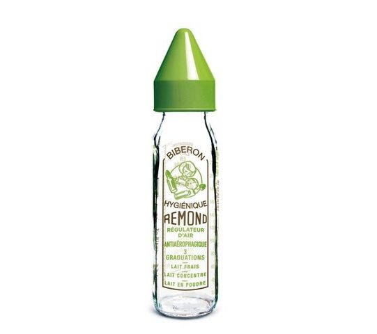 DBB REMOND - Baby Bottle-DBB REMOND-Biberon Vintage vert avec ttine nouveau n (240 ml)