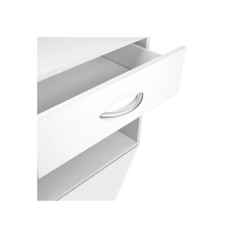 WHITE LABEL - Bedside table-WHITE LABEL-2 tables de nuit chevet avec tiroir