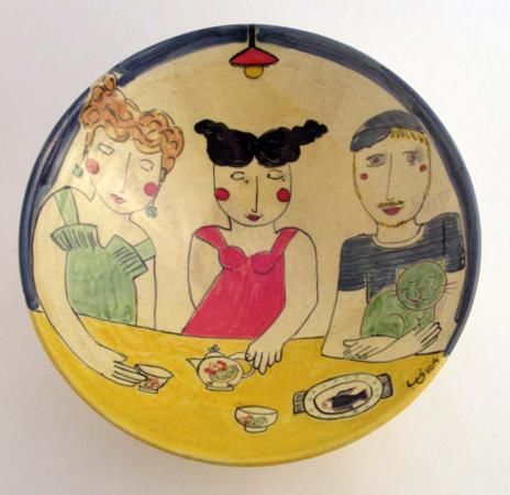 FABIENNE GILLES - Decorative cup-FABIENNE GILLES