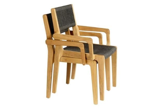 OASIQ - Stackable garden armchair-OASIQ-Skagen