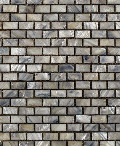 L'ANTIC COLONIAL - Mosaic tile wall-L'ANTIC COLONIAL-VICTORIAN MOTHER OF PEARL GREY