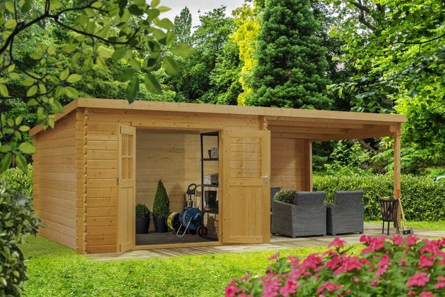 GARDEN HOUSES INTERNATIONAL - Wood garden shed-GARDEN HOUSES INTERNATIONAL-Abri de jardin en bois Vendée