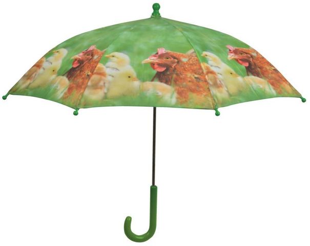 KIDS IN THE GARDEN - Umbrella-KIDS IN THE GARDEN-Parapluie enfant La ferme Poulet