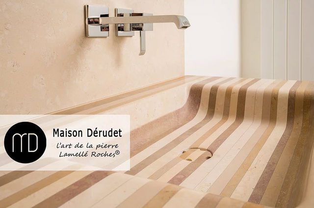 Maison Derudet - Wash-hand basin-Maison Derudet-Lamellé Roches--