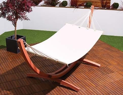 Abode Interiors - Spreader bar hammock-Abode Interiors-Outdoor Garden Bow Hammock