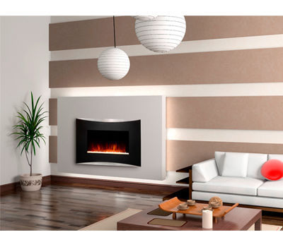 Burley - Enclosed electric fireplace-Burley-Seaton