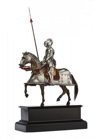Peter Finer - Armour-Peter Finer-A FRENCH MODEL ARMOUR FOR MAN AND HORSE IN SIXTEEN