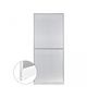Fliegengitter für Fenster-WHITE LABEL-Moustiquaire pour porte cadre fixe en aluminium 95x210 cm blanc