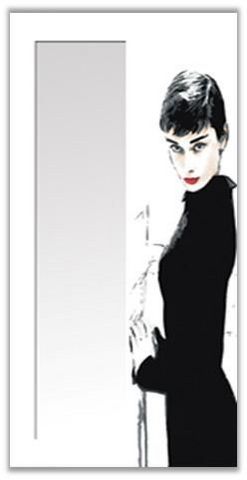 Decoratessen - Spiegel-Decoratessen-34 Audrey Hepburn