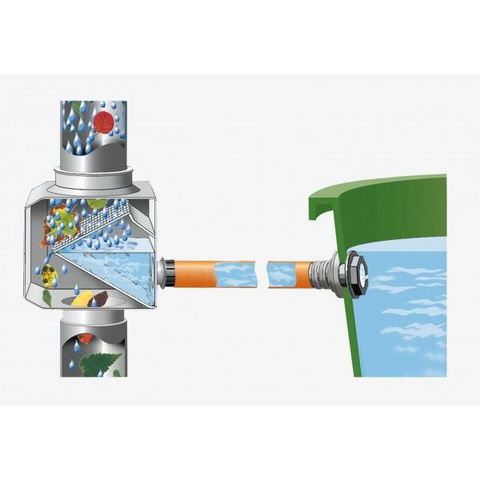 GARANTIA - Regenwassersammler-GARANTIA-Collecteur filtrant d'eau de pluie Regendieb