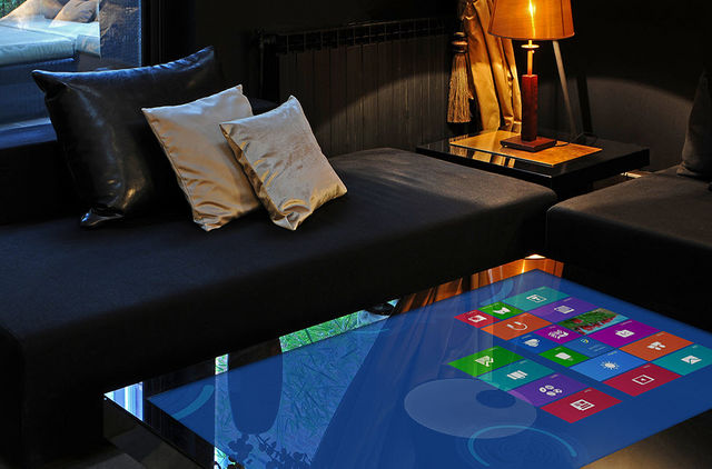 OX-HOME - verbundene Tabelle-OX-HOME-Touchscreen