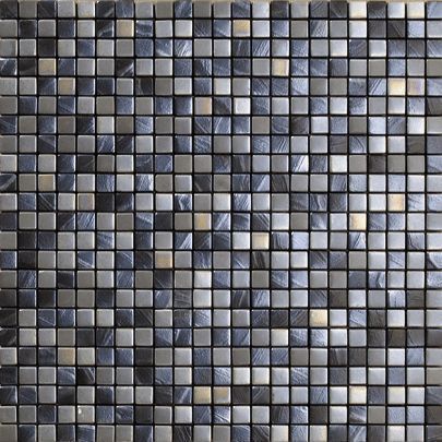 Vives ceramica - Wandfliese-Vives ceramica-Satinados Mosaico Tiépolo Plata 30x30cm