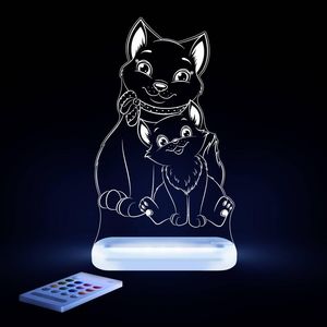 ALOKA SLEEPY LIGHTS - chat - Lámpara Para Dormir Para Niño
