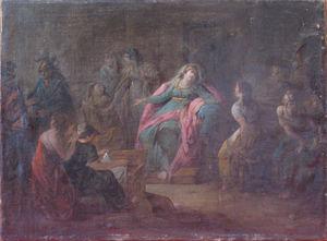 Galerie Emeric Hahn - scène de l'histoire antique - Óleo Sobre Tela Y Óleo Sobre Panel
