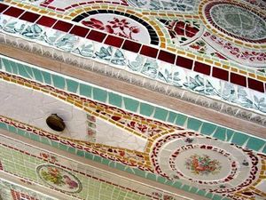 Mosaïque Patatras - dessus de commode - Mosaico