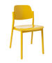 Silla-MARCEL BY-Chaise april  en hêtre jaune or 49x50x78cm