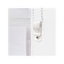 Estor enrollable-WHITE LABEL-Store enrouleur blanc 86 x 120 cm