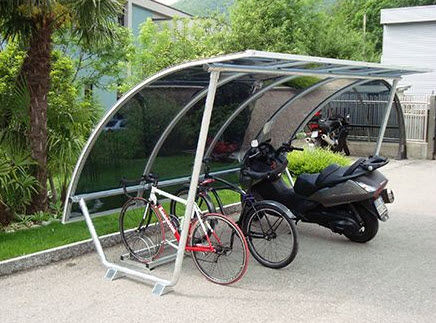 MOBURBAIN - Refugio para bicicletas-MOBURBAIN-Abri vélos type n° 12-E-Tubo