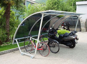 MOBURBAIN - abri vélos type n° 12-e-tubo - Riparo Per Biciclette