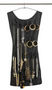 Portagioie-Umbra-Rangement de bijoux petite robe noire 45x102cm