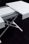 Tavolino alzabile-WHITE LABEL-Table basse relevable extensible BLOCK design blan