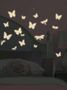 Sticker-RoomMates-Stickers phosphorescents Papillons &, Libellule