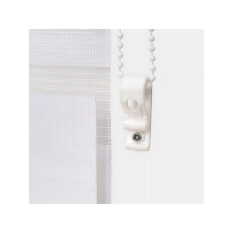 WHITE LABEL - Tenda avvolgibile-WHITE LABEL-Store enrouleur blanc 86 x 120 cm