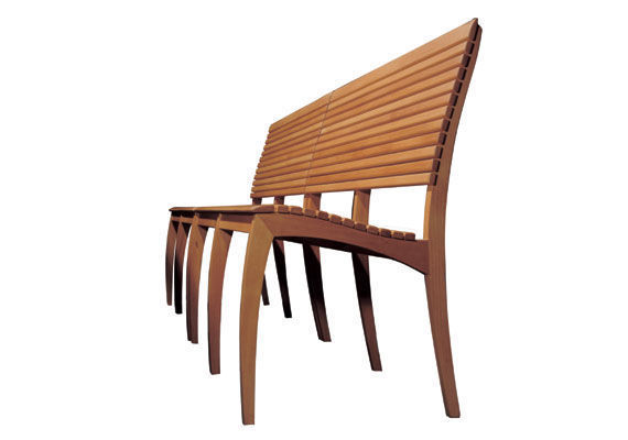 SIXAY furniture - Panchina da giardino-SIXAY furniture-Grasshopper bench